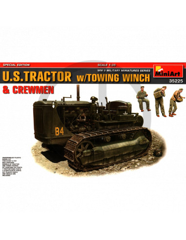 U.S. Tractor w/Crewmen.