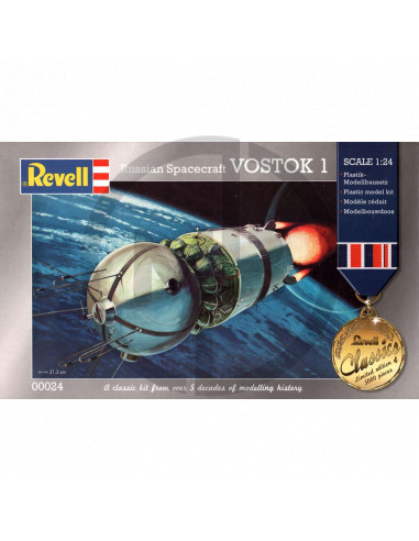 Russian spacecraft Vostok 1 1/24