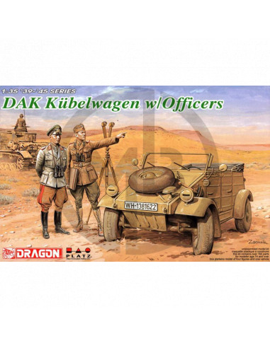 DAK Kübelwagen w/Officers