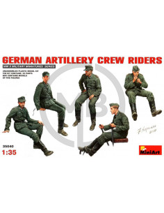 German Artillery crew riders