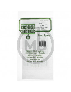 Sheet styrene trasparente 0.13mm