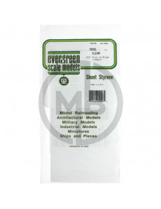 Sheet styrene trasparente 0.25mm