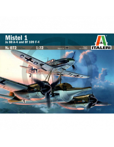 Mistel 1 JU 88 A-4 and  BF109F-4