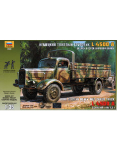 WWII German Heavy 4WD Cargo Truck L 4500 A
