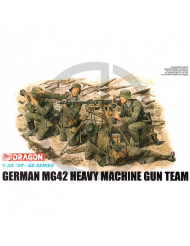 German MG42 Heavy Machine Gun Team