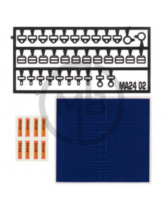 Cinture di sicurezza Sabelt blu