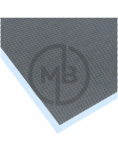 Varied carbon decal A twil weave trasp./black