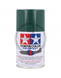 Dark green aircraft spray paint