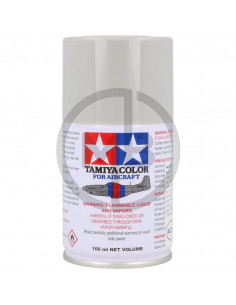 Light gray aircraft spray paint