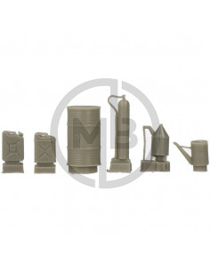 Bidoni, taniche ed accessori rifornimento alleati WWII