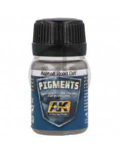 Pigmento  Asphalt road dirt