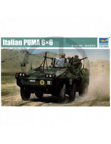 Italian Puma 6x6 Wheeled