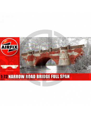 Narrow road bridge full span 1/72