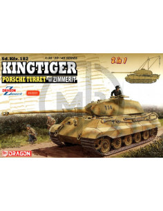 Sd.Kfz.182 Kingtiger Porsche Turret w/Zimmerit