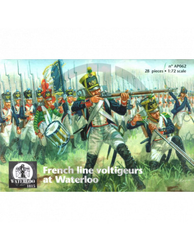  French Line Voltigeurs at Waterloo 1815