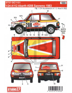 Autobianchi A112 Abarth Sanremo 1983 2