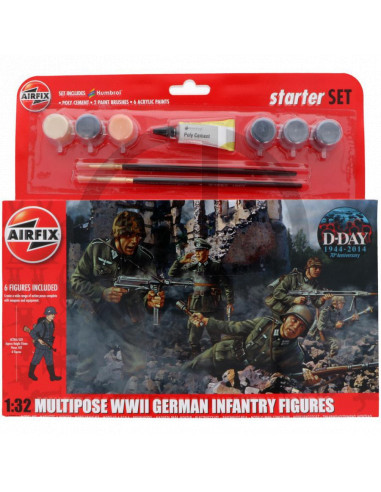 WWII German Infantry Multipose Starter Set