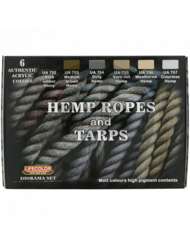 Hemp ropes and tarps