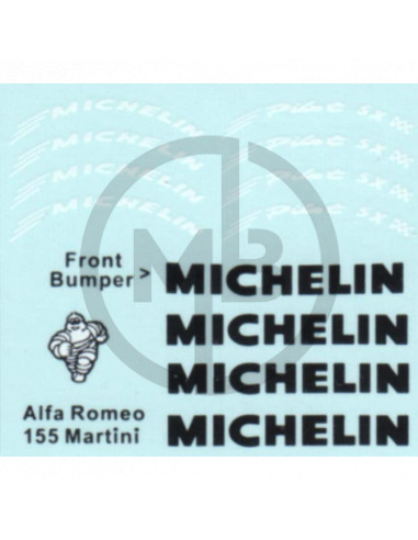 Martini Alfa Romeo 155 V6 TI sponsor decals