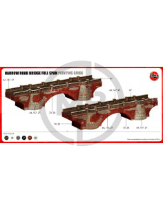 Narrow road bridge full span 1/72 2