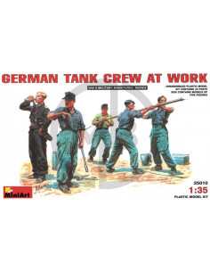 German Tank Crew at Work
