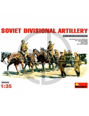 Soviet Divisional Artillery WWII
