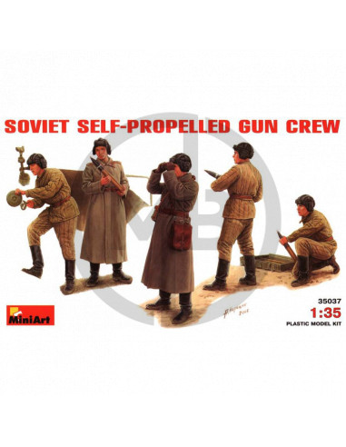 Soviet Self-Propelled Gun Crew