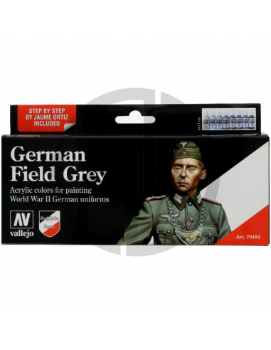 German field gray set