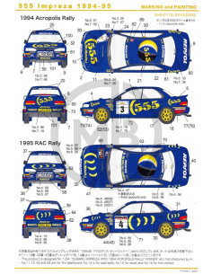 555 Impreza 1994-95