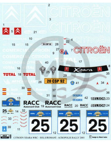 Citroen Xsara WRC Acropolis Raly 2003