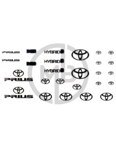 Toyota Prius metal sticker
