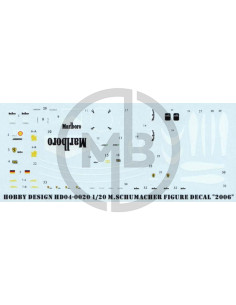M. Schumacher decal 2006
