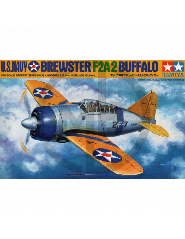 US Navy Brewster F2A-2 Buffalo
