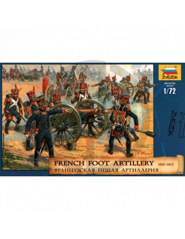 French coot artillery 1812-1814
