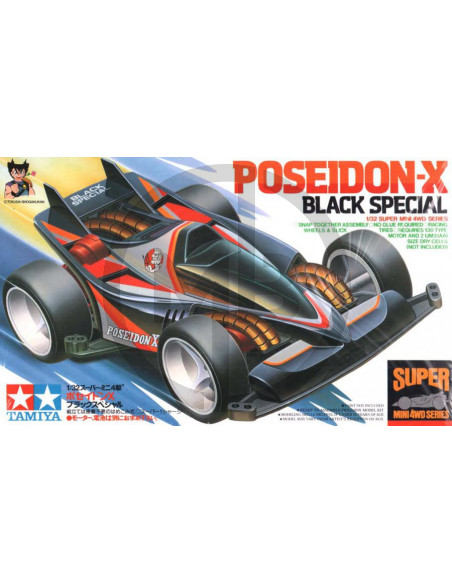 Poseidon-x Black Telaio Super 1