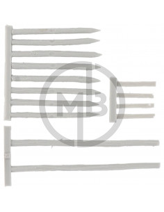 Cavalli di frisia con filo spinato 2