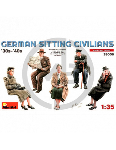 Sitting Passengers \'30-\'40s
