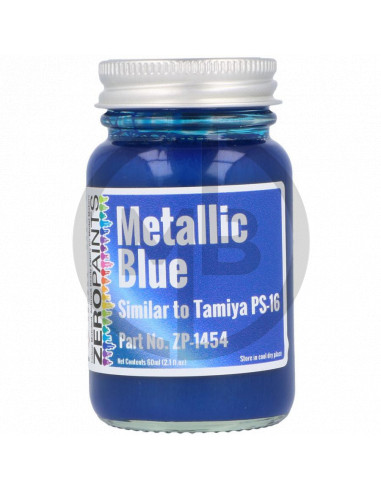 Metallic Blue Paint (Similar to PS-16) 60ml