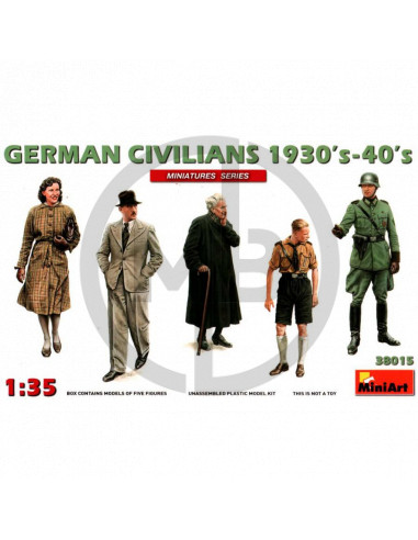 German Civilians 1930-1940s