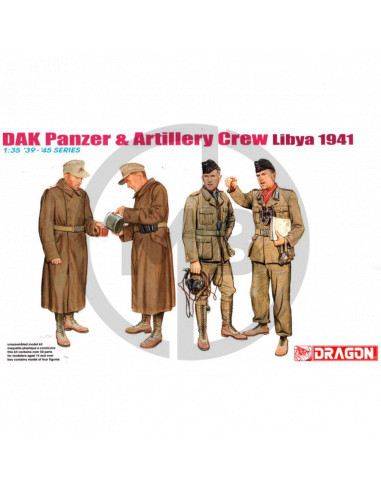 DAK Panzer & Artillery CrewLibya 1941