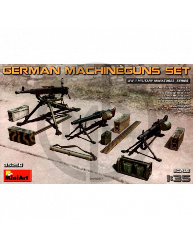 German Machineguns set