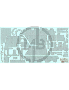 Zimmerit Coating Sheet - Tiger I Late Production