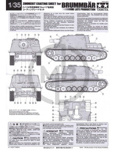 Zimmerit Coating Sheet - Tiger I Late Production 2