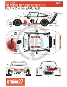 Porsche 935 Turbo Ricoh Le Mans 1978 2