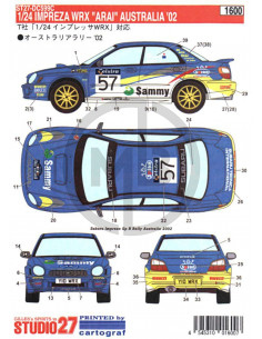 Subaru Impreza WRX Arai Rally Australia 2002 2