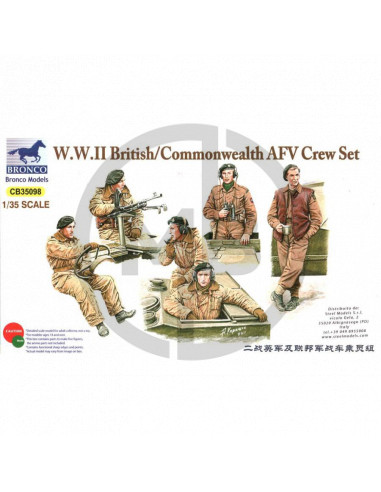 W.W.II British/Commonwealth AFV Crew