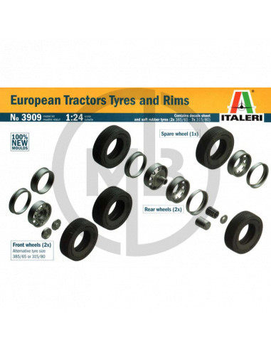 European Tractors Tyres and Rims