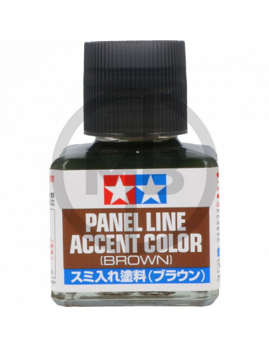 Panel line accent brown