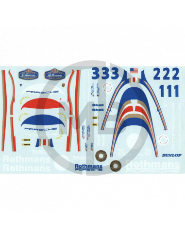 Porsche 956 Rothmans Le Mans 1982