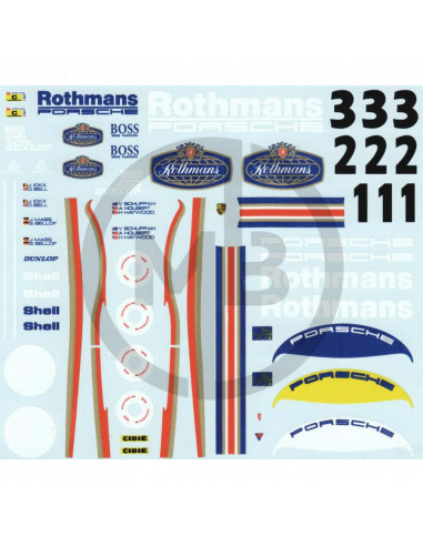 Porsche 956 Rothmans Le Mans 1983